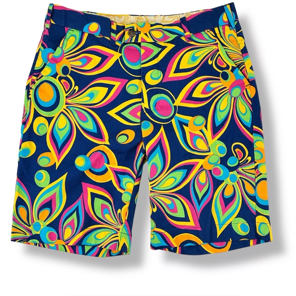 Loudmouth Shagadelic Navy Heritage Short